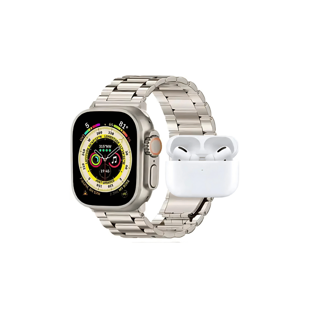 I20 Ultra Max Smart Watch with Wireless Earphones