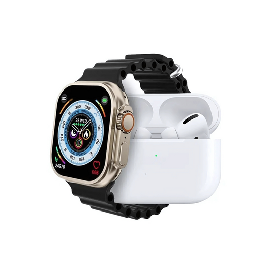 I20 Ultra Max Smart Watch with Wireless Earphones