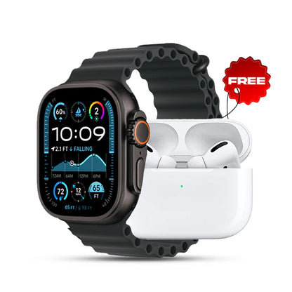 I20 Ultra Max Smart Watch with Wireless Earphones